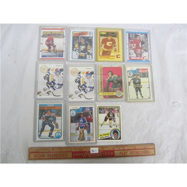 11 Various 1980's -1990's Hockey Cards