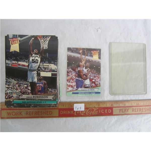 Ultra Fleer Basketball Series 2 Set 1992 -1993 Shaquille O'Neal Rookie Card 201-372
