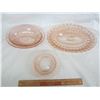 Image 1 : 3 Pieces of Pink Depression Glass no damage