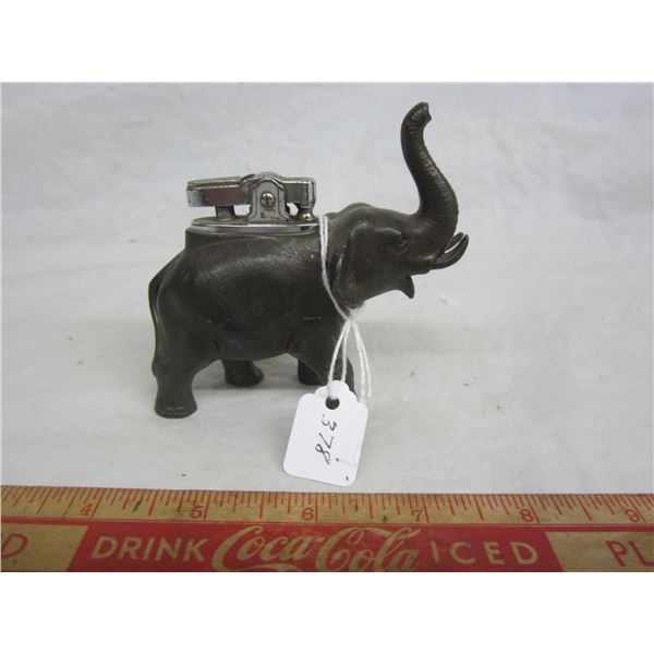 Vintage Metal Elephant Lighter