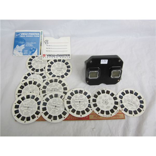 Vintage View Master with Slides