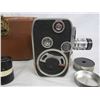 Image 4 : Vintage Bolex Paillard 8 mm Movie Camera with Case ect.