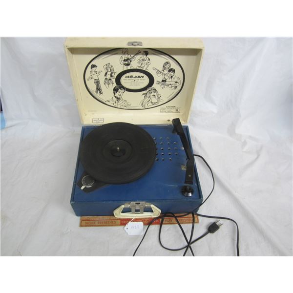 Vintage Dejay record Player Working with Built in Speaker