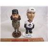 Image 1 : 2 Bobble Heads Jake Robertson and Trevor Linden