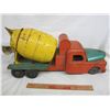 Image 3 : Rare Antique Structo Metal Cement Mixer Truck 1940's