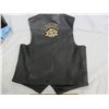 Image 3 : Boutique of Leather Size 44 Bikers Vest with Harley Patch on Back
