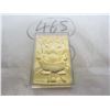 Image 2 : Pokémon 23 Karat Gold Plated Trading Card with Letter of Authenticity