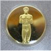 Image 2 : Kritos Boy. From the Ancient Greece medals series. A beautiful gold-plated bronze medal measuring 50