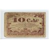 Image 2 : Lille, France. 1917 10 Centimes Necessity Money. F+. World War I issue.
