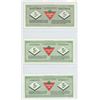 Image 2 : Lot of 3 Canadian Tire Money Scrip. 1996 5 cents, 2004 5 cents, 2005 5 cents. EF – AU.