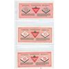 Image 2 : Lot of 3 Canadian Tire Money Scrip. 1992 10 cents, 1996 10 cents, 2003 10 cents. EF – AU.