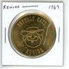 Image 1 : 1969 Regina Buffalo Days Buffalo Buck Trade Dollar. SK-19. BU.