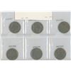 Image 2 : Lot of 6 U.S. Liberty Head & Buffalo Nickels: 1907 – 1937.