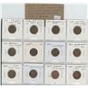 Image 1 : Lot of 12 Canadian Error & Variety Small Cents 1943 – 1980. Includes Die Cracks, Hanging Numbers fro