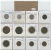 Image 1 : Lot of 12 World War I Coins 1914-1918 from France (silver), Germany, Netherlands, Great Britain, Can