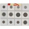 Image 2 : Lot of 12 World War I Coins 1914-1918 from France (silver), Germany, Netherlands, Great Britain, Can