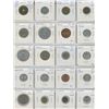 Image 1 : Lot of 20 Asian Coins from China (1821-1851 Board of Revenue 1 cash), Cyprus, Hong Kong, India, Indo