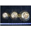 Image 2 : 3 Solid Brass Decorative Bowls