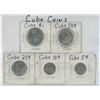 Image 1 : Set Of Cuban Coins