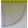 Image 2 : Lot of 3 Tempered Glass Corner Shelves & Personal Pedi