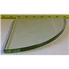 Image 3 : Lot of 3 Tempered Glass Corner Shelves & Personal Pedi