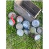 Image 1 : Box of Vintage Tractor Lights