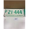 Image 2 : 1965-1966  Sask Licence Plates