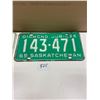 Image 3 : 1965-1966  Sask Licence Plates