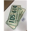 Image 3 : Pair of 1974 Sask Licence Plates