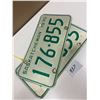 Image 3 : Pair of 1970 Sask Licence Plates