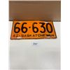 Image 1 : 1942 Sask Licence Plate