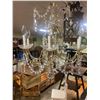 Image 1 : Chandelier - Lots of Prisms - 7 Lights - 24" across 22" tall, excellent condition