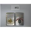 Image 1 : PAIR of ADVERTISING ZIPPO LIGHTERS