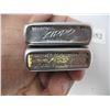 Image 4 : PAIR of ADVERTISING ZIPPO LIGHTERS