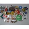 Image 2 : BAG of PINBACK BUTTONS - 70 Plus