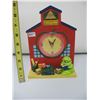 Image 1 : SCHOLASTIC BOOK FAIRS' CLOCK - BOOK WORM - WORKING