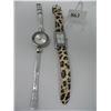 Image 1 : LOT OF 2 LADIES WRIST WATCHES - BOTH WORKING - NEW BATTERIES