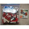 Image 1 : LARGE BAG LOT of LEGO BUILDING BLOCKS - (Weight of over 600 Grams)