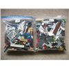 Image 1 : LARGE 2 BAG LOT of LEGO BUILDING BLOCKS - (Weight of over 1630 Grams - 3 1/2 Lbs.)