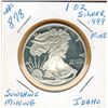 Image 1 : 1 OUNCE SILVER - .999 FINE SILVER - WALIKING LIBERTY DESIGN - SUNSHINE MINTING - IDAHO