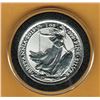 Image 2 : 2019 1 OUNCE SILVER - .999 FINE SILVER - BRITISH BRITANNIA
