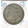Image 1 : 1921 D  UNITED STATES MORGAN SILVER DOLLAR