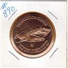 Image 1 : 1 OUNCE COPPER  .999 FINE - MEGALODON SHARK