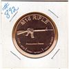Image 1 : 1 OUNCE COPPER  .999 FINE - M16 RIFLE