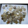 Image 1 : FOREIGN COINS - LOT of 100 (All Different - Either Countries,  Dates,  or Demominations) - Nice Mixt