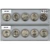 Image 1 : 2013 UNITED STATES NATIONAL PARKS QUARTER SETS - P & D MINT MARKS - Uncirculated