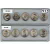 Image 1 : 2016 UNITED STATES NATIONAL PARKS QUARTER SETS - P & D MINT MARKS - Uncirculated