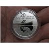 Image 2 : 2011 CANADIAN $20 SILVER COIN - .9999 PURE SILVER - CANOE