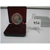 Image 1 : 1983 CANADIAN CASED SILVER DOLLAR - WORLD UNIVERSITY GAMES