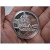 Image 2 : 1999 CANADAIAN CASED PROOF SILVER DOLLAR - VOYAGE of JUAN PEREZ   (.925 Silver)